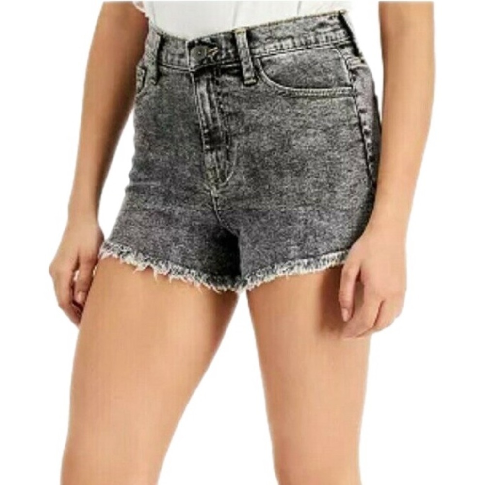 Kendall + Kylie Jean Shorts Size 5/27 Black